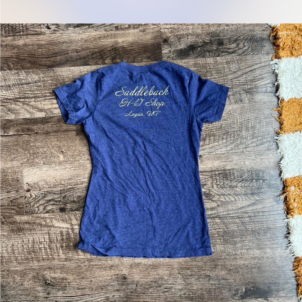 Harley-Davidson Deep Blue Tee - Picture 4 of 4